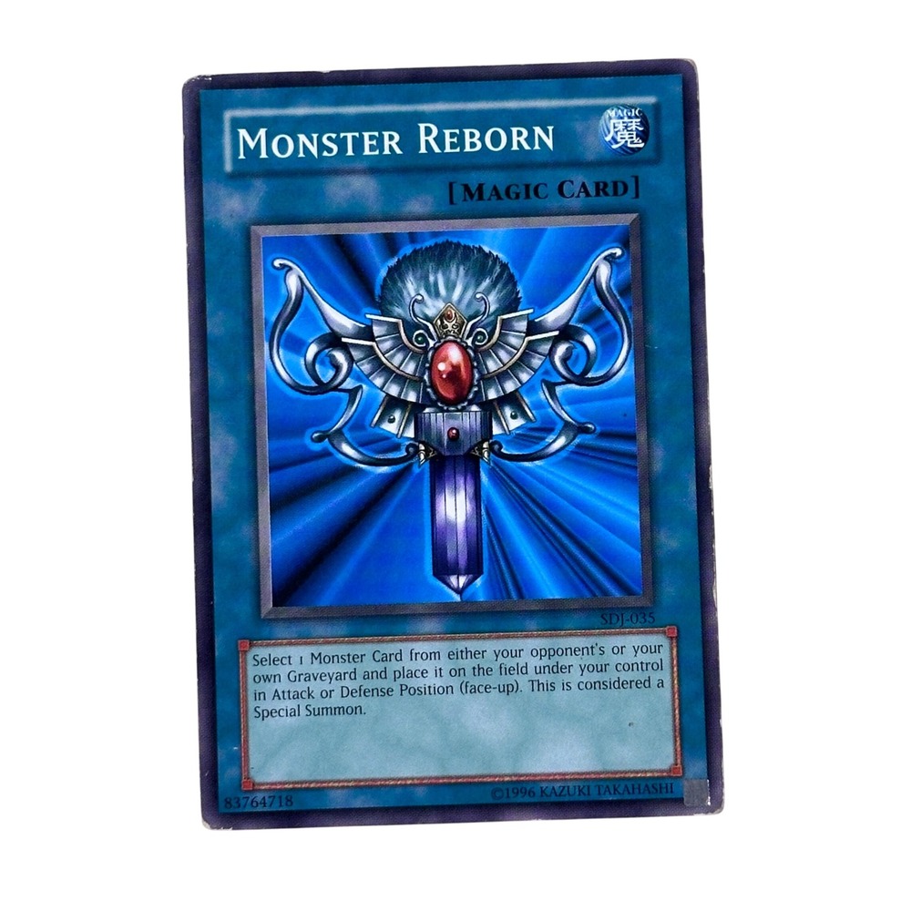 Yu-Gi-Oh! Trading Card Game Monster Reborn SDJ-035 Magic Card Spell